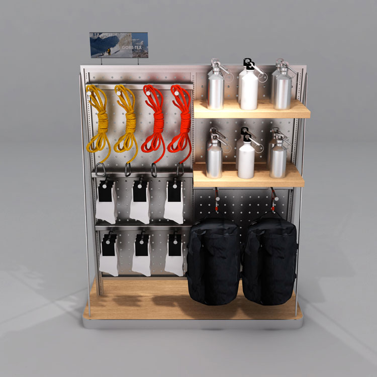 Banc d'essai de chaussures long avec rangement